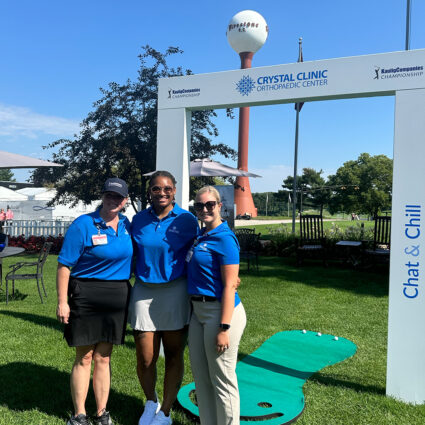 Crystal Clinic Orthopaedic Center Partners with PGA Tour Champion Tournament, Northeast Ohio’s Premier Golf Event